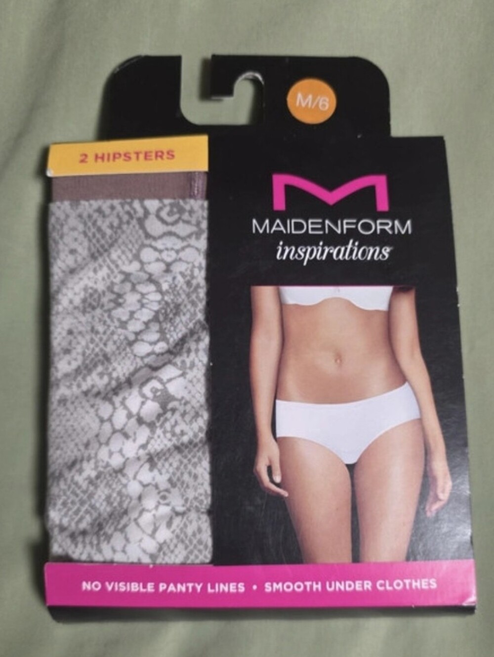 Maidenform Inspirations Women’s Hipster Panties